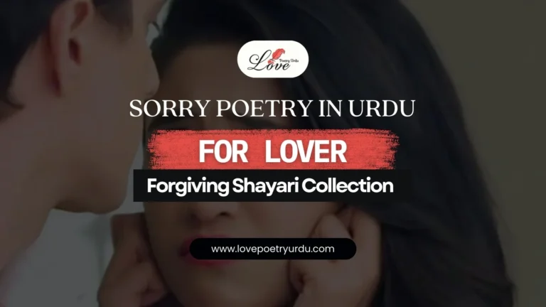 Sorry Poetry in Urdu for Lover