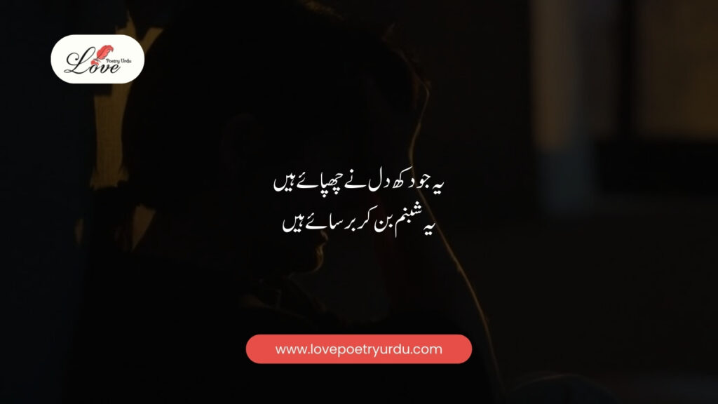 Yeh jo dukh dil ne chupaye hain