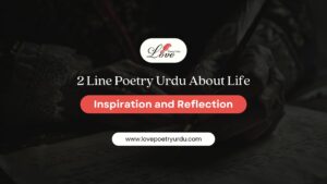 2 Line Poetry Urdu About Life