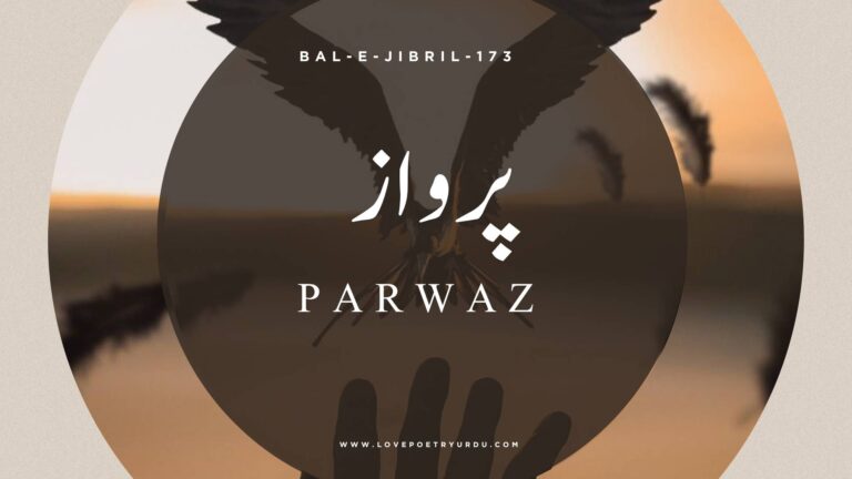 (Bal-e-Jibril-173) Parwaz ( پرواز )