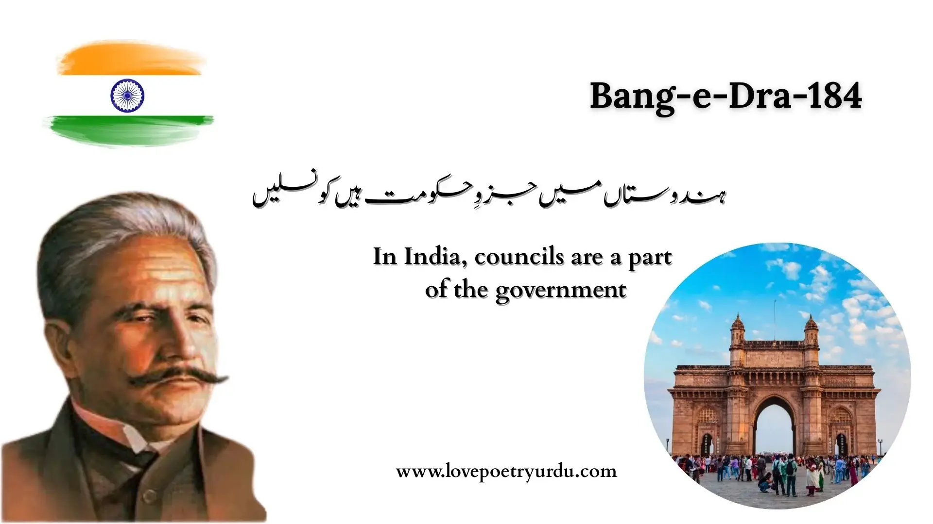 Hindustan Mein Juzw-e-Hukumat Hain Councilain