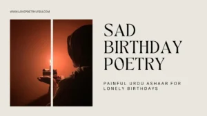Sad Birthday Poetry