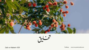 Zarb-e-Kaleem-109 Takhleeq